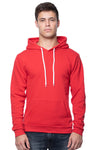 Royal Apparel 3155 Unisex Fashion Fleece Pullover Hoodie - Red