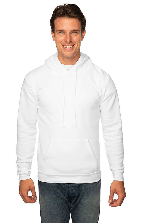 Royal Apparel 3155 Unisex Fashion Fleece Pullover Hoodie - White