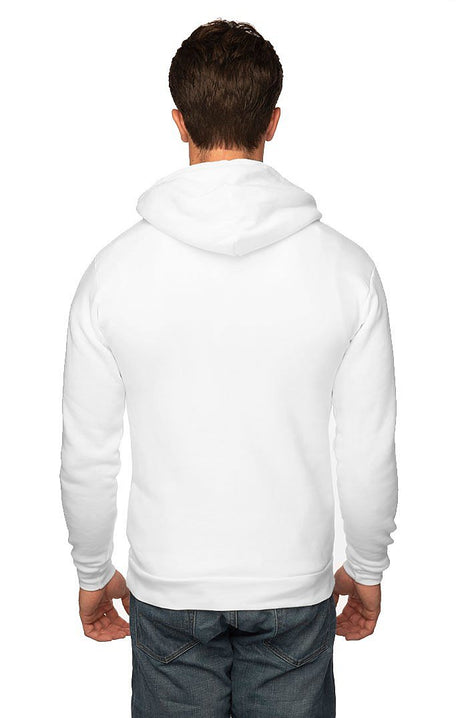 Royal Apparel 3155 Unisex Fashion Fleece Pullover Hoodie - White