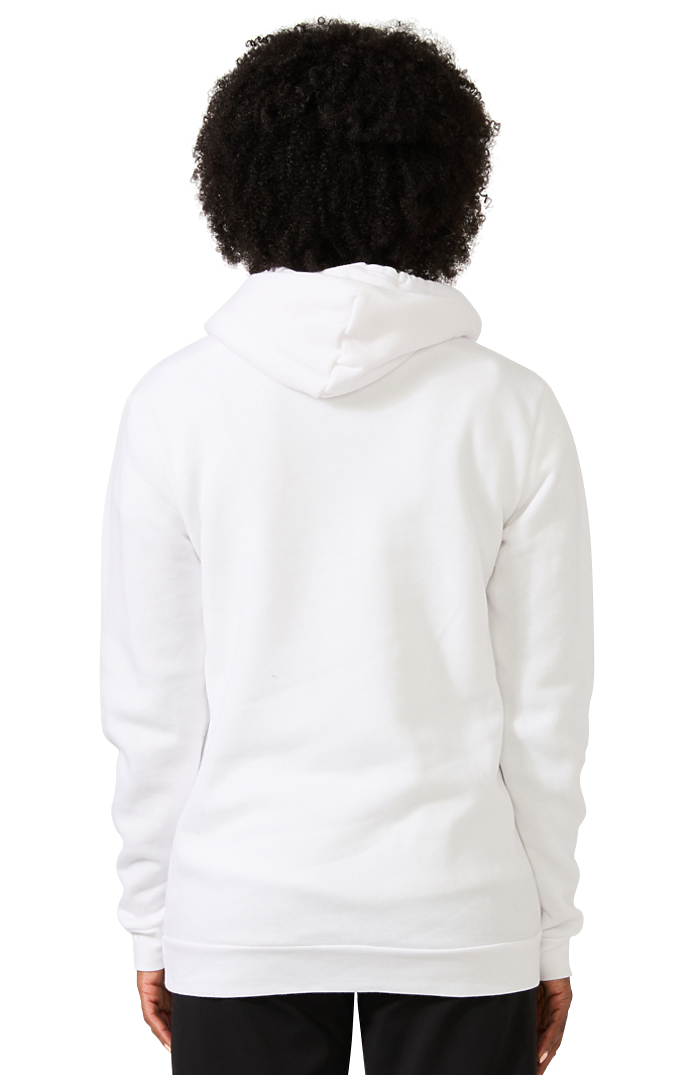 Royal Apparel 3155 Unisex Fashion Fleece Pullover Hoodie - White