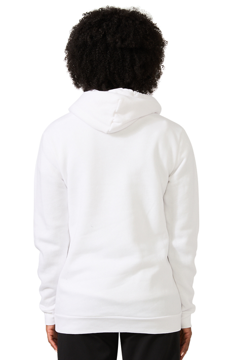 Royal Apparel 3155 Unisex Fashion Fleece Pullover Hoodie - White