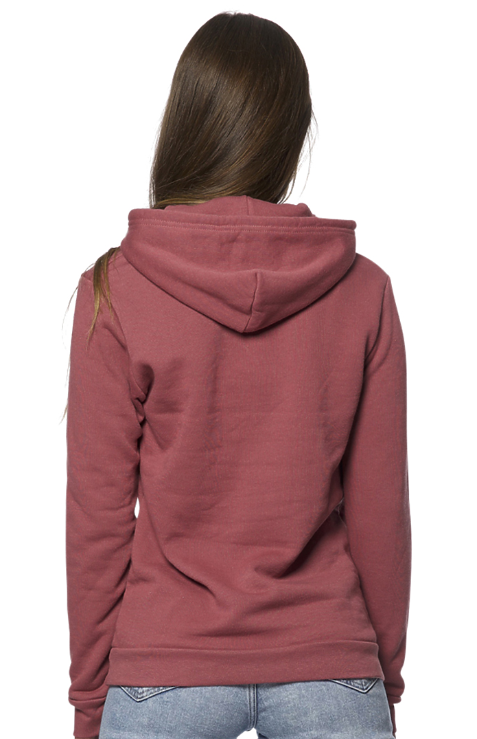 Royal Apparel 3155 Unisex Fashion Fleece Pullover Hoodie - Wine