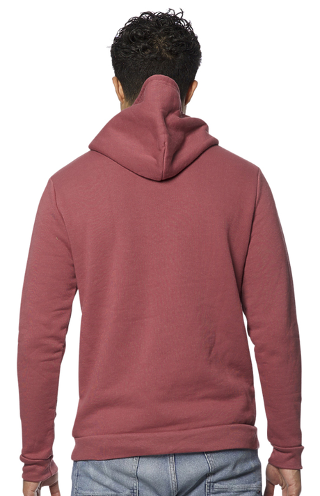Royal Apparel 3155 Unisex Fashion Fleece Pullover Hoodie - Wine