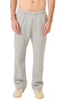 Royal Apparel 3156 Unisex Fashion Fleece Straight Leg Sweatpant - Heather Grey