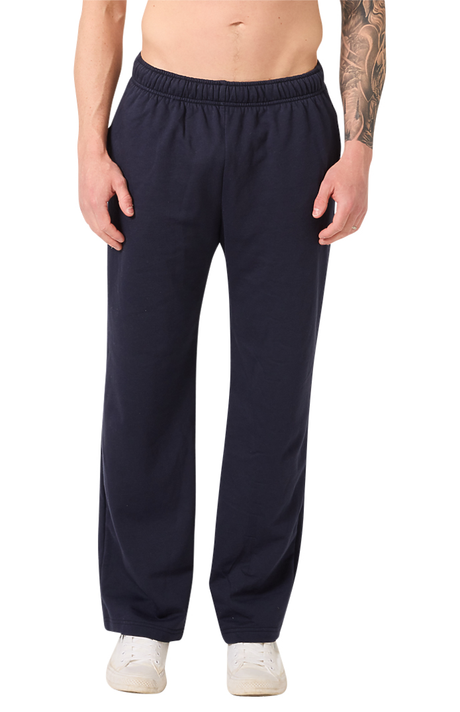 Royal Apparel 3156 Unisex Fashion Fleece Straight Leg Sweatpant - Navy