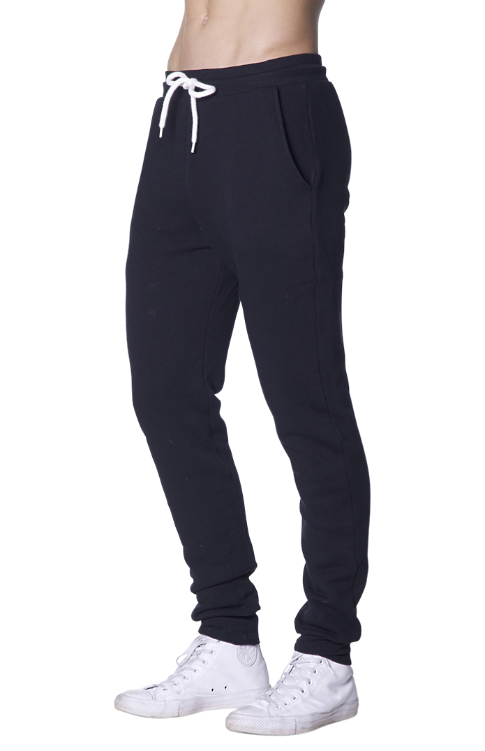 Royal Apparel 3157 Unisex Fashion Fleece Jogger Sweatpant - Black