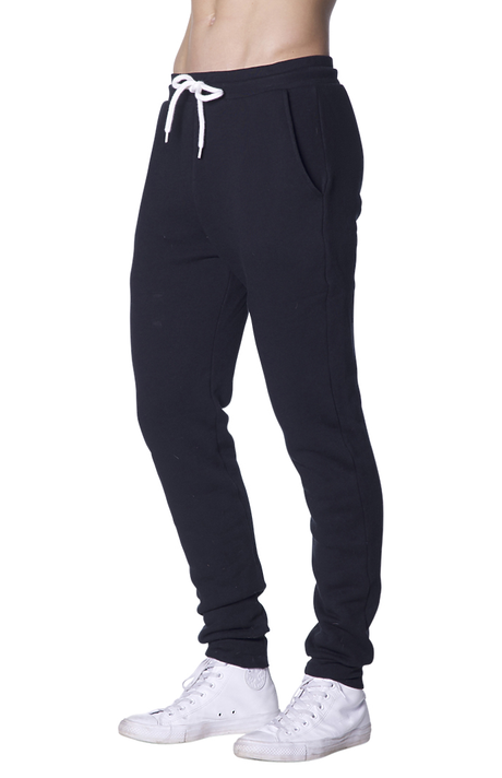 Royal Apparel 3157 Unisex Fashion Fleece Jogger Sweatpant - Black