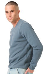 Royal Apparel 3159 Unisex Fashion Fleece Crew Sweatshirt - Aegean Blue
