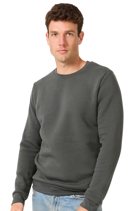 Royal Apparel 3159 Unisex Fashion Fleece Crew Sweatshirt - Asphalt