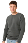 Royal Apparel 3159 Unisex Fashion Fleece Crew Sweatshirt - Asphalt