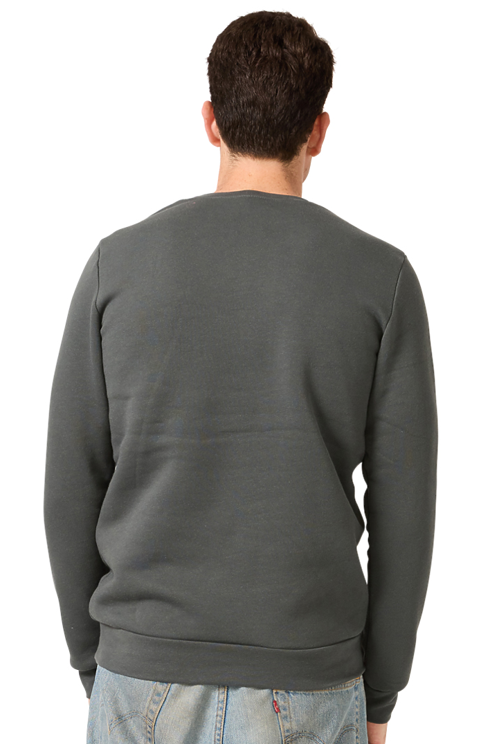 Royal Apparel 3159 Unisex Fashion Fleece Crew Sweatshirt - Asphalt