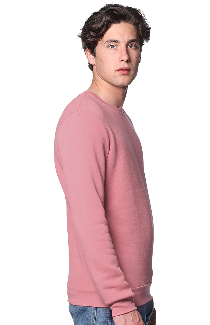 Royal Apparel 3159 Unisex Fashion Fleece Crew Sweatshirt - Desert Rose