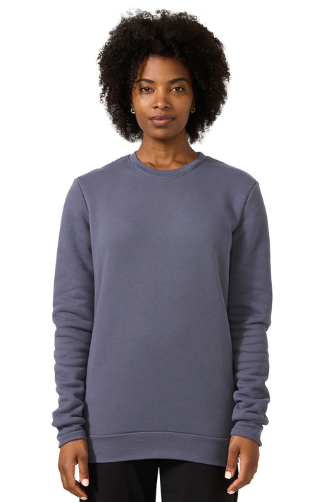Royal Apparel 3159 Unisex Fashion Fleece Crew Sweatshirt - Graphite