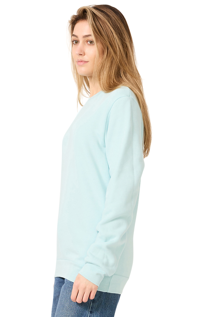 Royal Apparel 3159 Unisex Fashion Fleece Crew Sweatshirt - Heather Breeze
