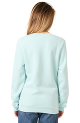 Royal Apparel 3159 Unisex Fashion Fleece Crew Sweatshirt - Heather Breeze