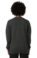 Royal Apparel 3159 Unisex Fashion Fleece Crew Sweatshirt - Heather Dark Grey