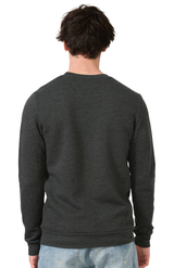 Royal Apparel 3159 Unisex Fashion Fleece Crew Sweatshirt - Heather Dark Grey