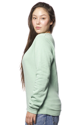 Royal Apparel 3159 Unisex Fashion Fleece Crew Sweatshirt - Heather Sage