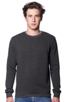 Royal Apparel 3159 Unisex Fashion Fleece Crew Sweatshirt - Heather Smoke