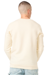 Royal Apparel 3159 Unisex Fashion Fleece Crew Sweatshirt - Natural