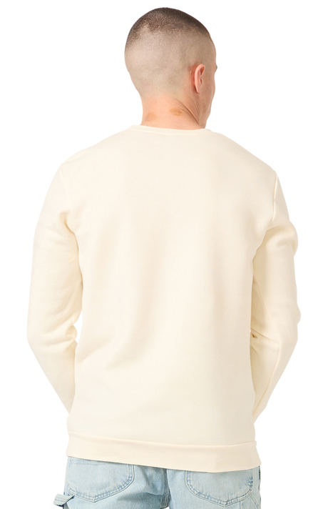 Royal Apparel 3159 Unisex Fashion Fleece Crew Sweatshirt - Natural