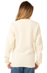 Royal Apparel 3159 Unisex Fashion Fleece Crew Sweatshirt - Natural