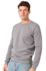 Royal Apparel 3159 Unisex Fashion Fleece Crew Sweatshirt - Nickel