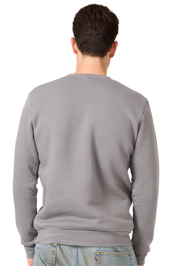 Royal Apparel 3159 Unisex Fashion Fleece Crew Sweatshirt - Nickel