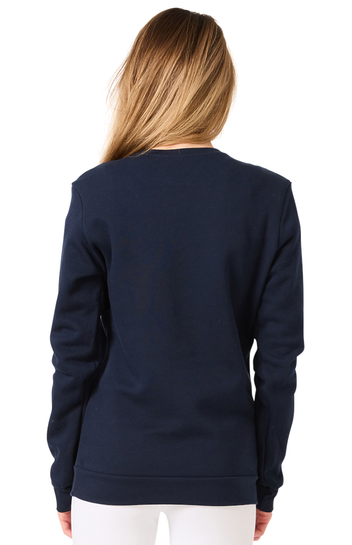 Royal Apparel 3159 Unisex Fashion Fleece Crew Sweatshirt - Navy