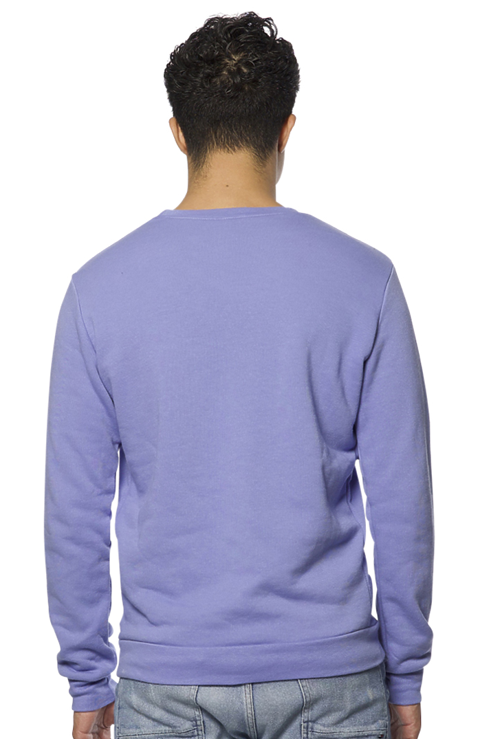 Royal Apparel 3159 Unisex Fashion Fleece Crew Sweatshirt - Periwinkle