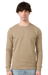 Royal Apparel 3159 Unisex Fashion Fleece Crew Sweatshirt - Walnut