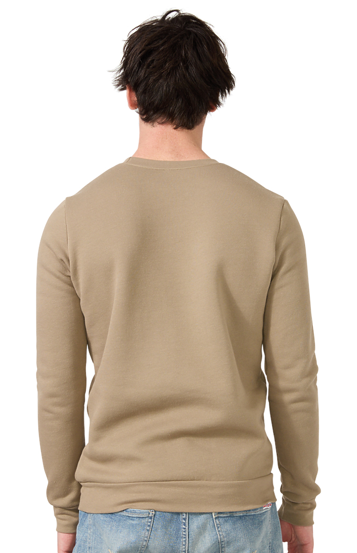 Royal Apparel 3159 Unisex Fashion Fleece Crew Sweatshirt - Walnut