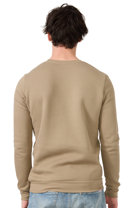 Royal Apparel 3159 Unisex Fashion Fleece Crew Sweatshirt - Walnut