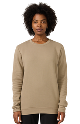 Royal Apparel 3159 Unisex Fashion Fleece Crew Sweatshirt - Walnut