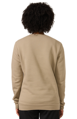Royal Apparel 3159 Unisex Fashion Fleece Crew Sweatshirt - Walnut