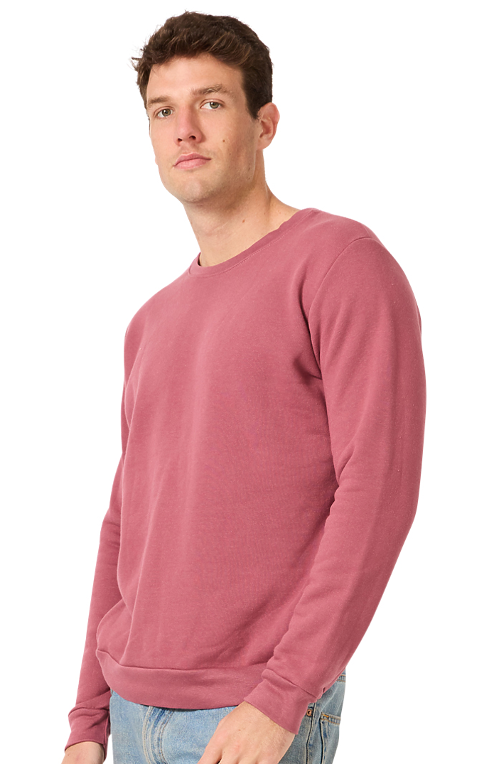 Royal Apparel 3159 Unisex Fashion Fleece Crew Sweatshirt - Wine