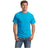 Mens ComfortBlend EcoSmart 50/50 Cotton/Poly T-Shirt Joe's USA Small Teal