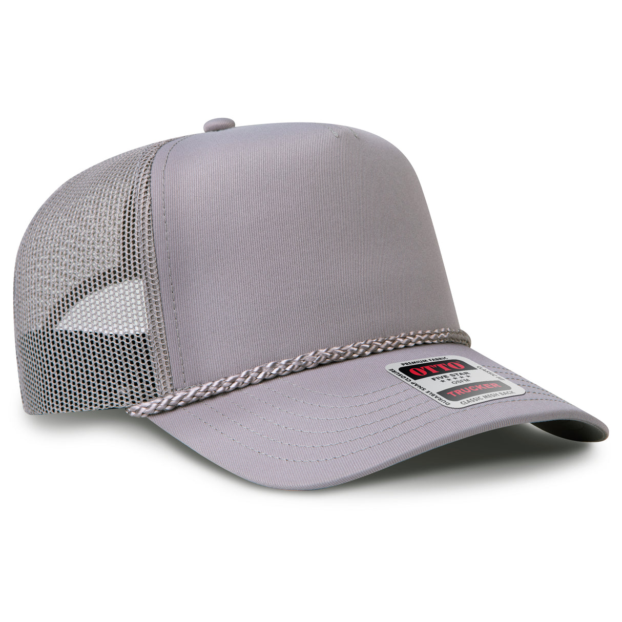 OTTO CAP® 5 Panel Mid Profile Mesh Back Trucker Hat OTTO 32-2