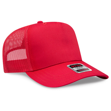 OTTO CAP® 5 Panel Mid Profile Mesh Back Trucker Hat OTTO 32-285