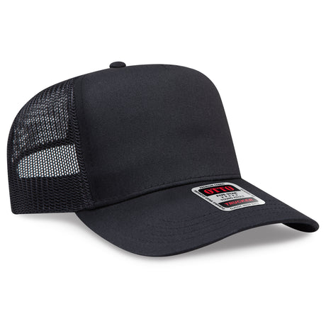 OTTO CAP 5 Panel Mid Profile Mesh Back Trucker Hat OTTO 32-285
