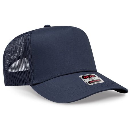 OTTO CAP® 5 Panel Mid Profile Mesh Back Trucker Hat OTTO 32-285