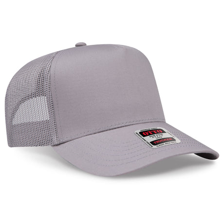 OTTO CAP 5 Panel Mid Profile Mesh Back Trucker Hat OTTO 32-285