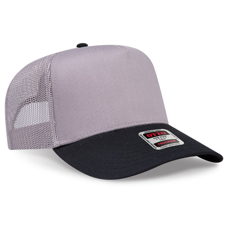 OTTO CAP® 5 Panel Mid Profile Mesh Back Trucker Hat OTTO 32-285
