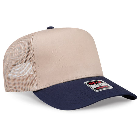 OTTO CAP® 5 Panel Mid Profile Mesh Back Trucker Hat OTTO 32-285