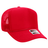 OTTO CAP® 5 Panel Mid Profile Mesh Back Trucker Hat OTTO 32-467