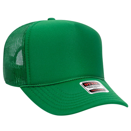 OTTO Cap 32-467 5-Panel Mid-Profile Foam Trucker Hat | Wholesale Foam Snapback