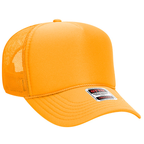 OTTO Cap 32-467 5-Panel Mid-Profile Foam Trucker Hat | Wholesale Foam Snapback