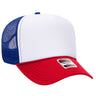OTTO CAP® 5 Panel Mid Profile Mesh Back Trucker Hat OTTO 32-467