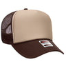 OTTO CAP® 5 Panel Mid Profile Mesh Back Trucker Hat OTTO 32-467