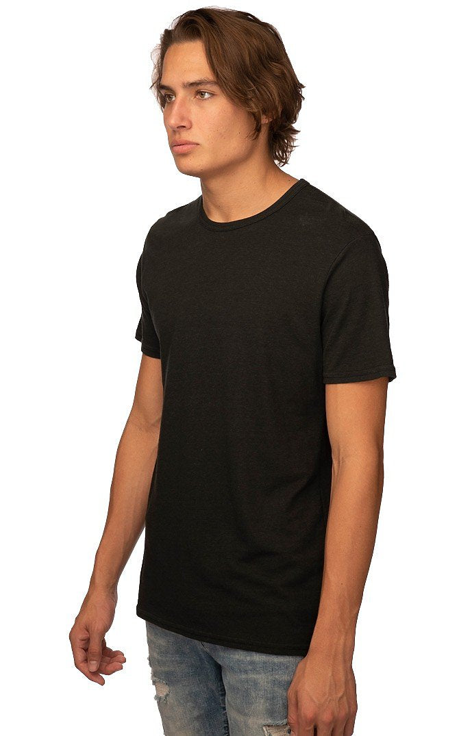 Royal Apparel 32051 Unisex eco Triblend Short Sleeve Tee - Eco Tri Black
